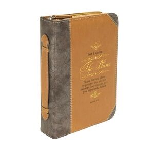 Divinity Boutique/X-Large Faux Leather Bible Cover/11"L x 8"W